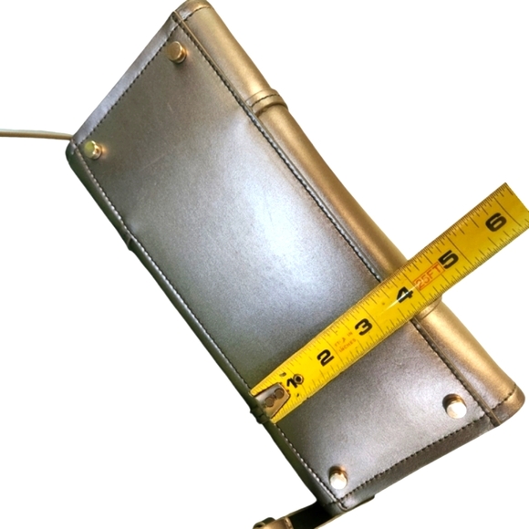 KATE SPADE Arbour Hill Elodie Silver Leather Bag - Picture 15 of 16